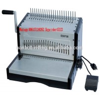 NanBo ES8708 Factory Cheapest Price Electric Punch Electric Bind Comb Binding Machine