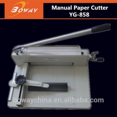 Boway service 858 A3 A4 manual guillotine paper cutter