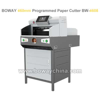 Boway 460mm 18inch Electric Programmable Paper Cutting Machine with Touchscreen