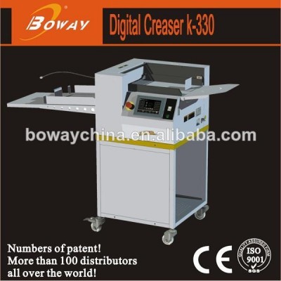 Hangzhou HUPU Boway K330C paper auto creasing perforating machine