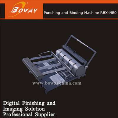 Boway service AD Office RBX-N80 twin ring wire binding machine