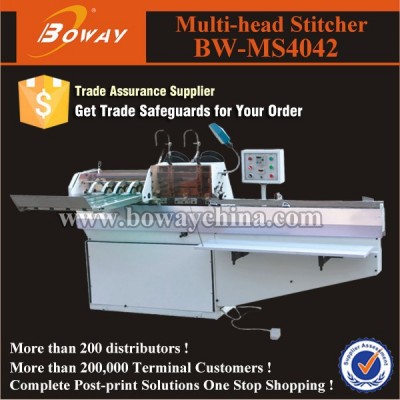 Boway supply MS4042 Automatic wire stitch paper binding machine